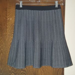 Rachel Roy Black/White Skirt